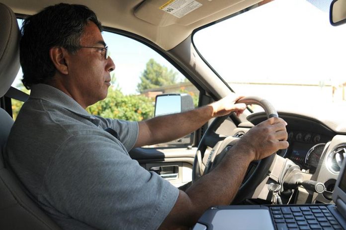 Al Ponce, the animal control officer for Cottonwood Police Department, patrols for stray dogs through Cottonwood neighborhoods Thursday, Sept. 9. The Verde Valley Humane Society has invited the public to attend its annual board meeting Friday, Sept. 17, to be held in the community room at the Verde Valley Guidance Clinic.