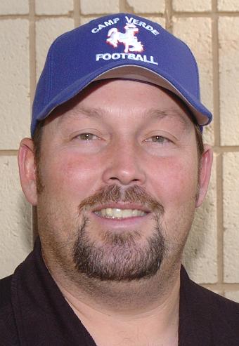 Camp Verde High School Football Head Coach Luke Steege was ejected from the game after having words with a referee Friday, Sept. 17.