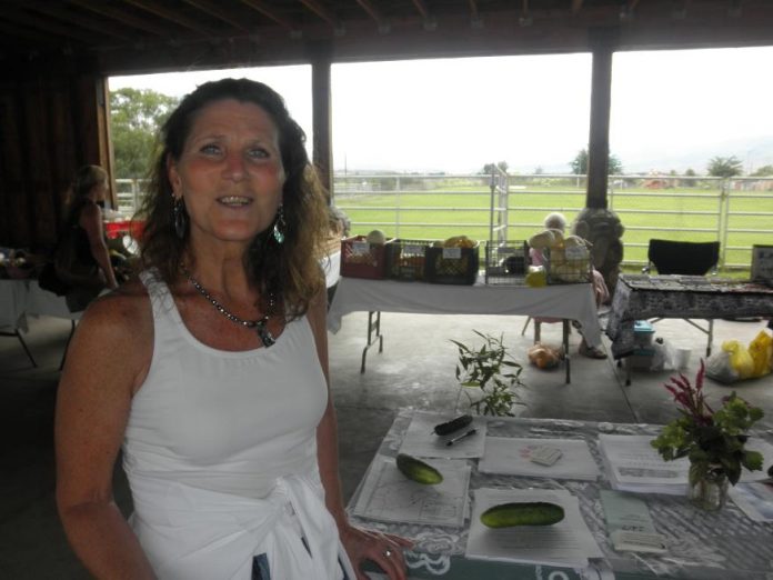 Debra Emmanuelle, a coordinator with the Verde Food Council, was at the Camp Verde Farmers Market on Saturday, Aug. 28, for Share the Harvest Day. The market collected nonperishable food items to send to local food banks.