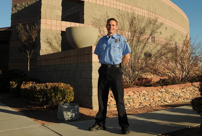 Cottonwood Fire Department firefighter Patrick McInnis was honored as one of two of the city's employees of the quarter at a city council meeting Tuesday, Jan. 4, for his work setting up an ongoing scholarship program to help CFD personnel pay for continuing education to become paramedics.