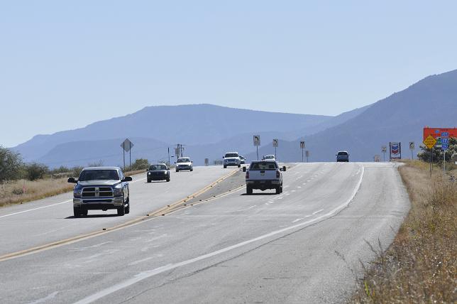 shortly outside of Cottonwood on State Route 260 heading towards Camp Verde, a four-lane highway bottlenecks down to two lanes, one in each direction. Eventually, at milepost 218 — as the speed limit significantly drops — the highway opens back up to four lanes. A proposed SR 260 widening project would make the entire stretch between Camp Verde and Cottonwood a four-lane divided highway, similar to State Route 89A between Cottonwood and Sedona.