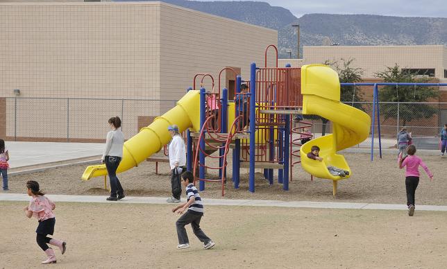 Kids enjoy recess out on the playground at Camp Verde Elementary on Friday, Feb. 28. Starting next year, this will most likely be a thing of the past, as the school board has approved the move to a four-day school week, on a two-year trial basis. After the two years, the change will either be permanently adopted, or the school will go back to holding classes five days a week. Friday will most likely be the day dropped from the school week.