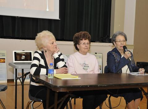 The Clemenceau Heritage Museum held a Last Friday of the Month event on Feb. 28 featuring three nurses who worked in the Verde Valley in the 1950s. Barbara Evans, Darlene Calvert, and Leonor Nelson, from left, all shared their stories and experiences of how nursing used to be done, as compared to today’s modern technology, and gave a history of the hospital that became the VVMC.