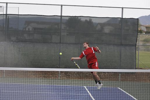 Senior Talon Walz won his final high school tennis match Tuesday, May 6, in a loss at No. 3 seed Williams Field High School in Gilbert, after falling in the third round of the Division II state singles tournament Friday, May 2, to eventual state champion Yash Parikh of Salpointe Catholic High School.