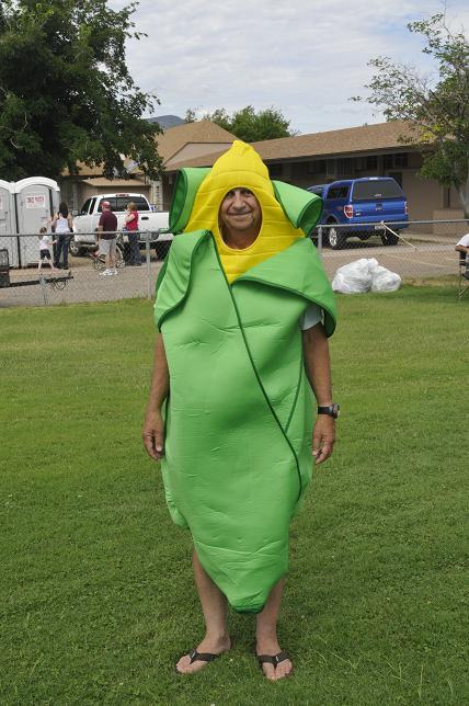 Walter Miller may have been the corniest person at Cornfest 2013. While others were content eating corn, Miller chose to become it. The 23rd annual event will be held on Friday and Saturday, July 18 and 19.