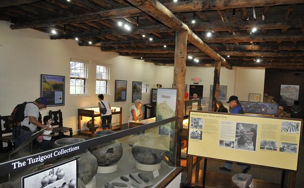 Inside Tuzigoot’s museum and gift shop, visitors can view artifacts and photographs, gaining a glimpse into the monument’s past. Tuzigoot officially became a national monument on July 25, 1939, 75 years ago.