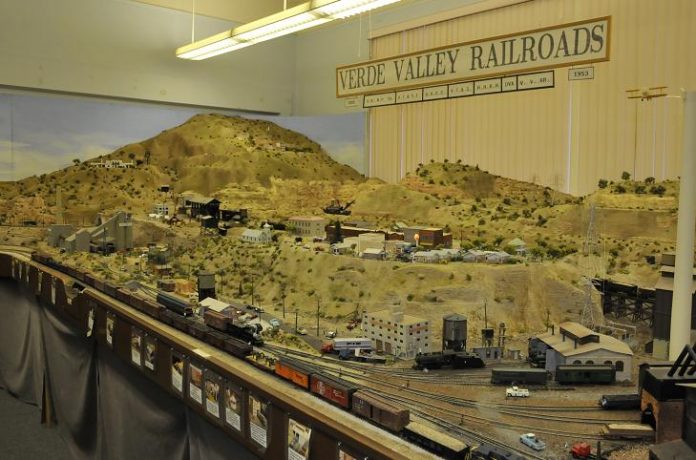 One of Clemenceau Heritage MUSEUM’S biggest attractions is the model railroad, which represents the Verde Valley railroads as they would have been in the 1950s, with representations of Clarkdale, Jerome, Old Town and Camp Verde. Next month, the museum will hold its biggest fundraiser of the year on Saturday and Sunday, Oct. 3 and 4.