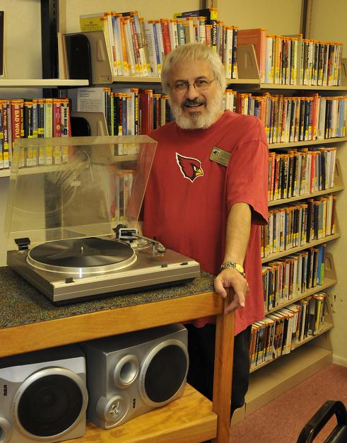 Gerry Laurito, the library specialist at Camp Verde Community Library, is starting a program to connect music lovers. Attendees can join Laurito at the library, bringing with them a favorite piece of music, from vinyl to mp3, to share and discuss with the group.