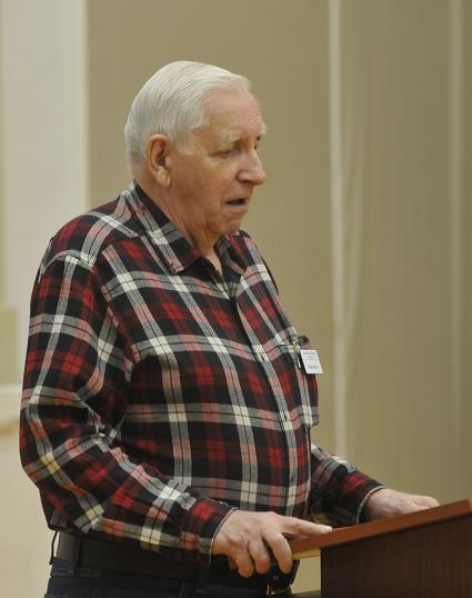 Roger Every spoke at the Clemenceau Heritage Museum last week about his time in the circus. Now retired in Jerome, Every spent over 45 years traveling across the country with various circus acts, but nearly always working with performing animals.