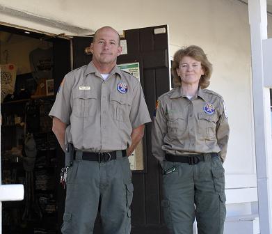 Robert Jennings and Kelly Jackson are two of Fort Verde’s rangers, both of whom are excited to be going back being open seven days a week. Beginning this week, the fort is having its soft opening of the seven-day schedule. Later in the month, the fort will have an official ceremony marking the occasion.?