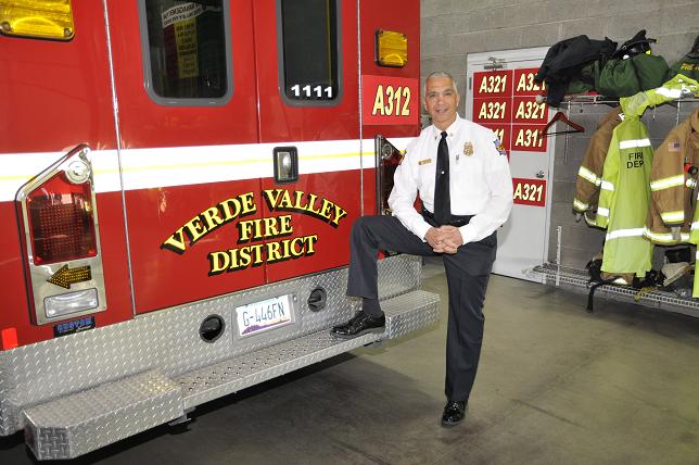 Verde Valley Fire District Chief Nazih Hazime has opened up Station No. 31 as a stop on a dice run to help Jeff Christian, a fellow member of Clarkdale’s Moose Lodge 1449 who is battling cancer. The fundraiser is being held for him Saturday, March 14.