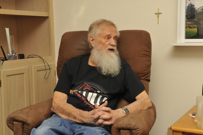 George Skoblin of Cottonwood suffers from amyotrophic lateral sclerosis, commonly referred to as Lou Gehrig’s disease. The disease has left Skoblin unable to use his legs due to extreme loss of muscle mass.