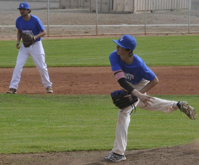 Senior Logan Conrad is looking to step in as staff ace for Camp Verde High School’s baseball team this spring. The Cowboys are looking to turn around a 1-3 start with their home debut Wednesday, March 2.