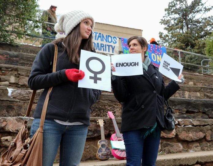 Jerome women's march sister protest