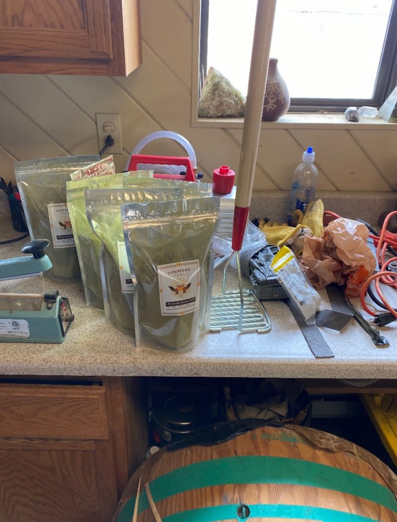Partners Against Narcotics Trafficking investigators found 8.9 Pounds of mescaline, 427 live peyote cacti, 83 marijuana plants, 29 pounds of dry peyote, 59 pounds of processed marijuana, 5 pounds of psilocybin mushrooms, and 7 LSD tabs. There were many other substances found inside the residence and detectives are working on identifying those substances