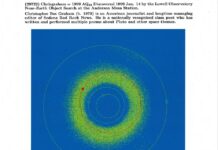 Lowell names asteroid for poet, JOURNAL managing editor Christopher Fox Graham