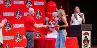 A-list athletes applauded at Mingus Union High School