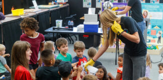Students learn science at Camp Innovation