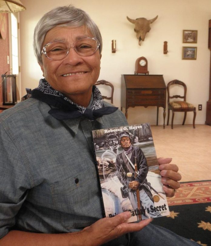 Rebecca Hayes, a former Arizona resident, recently wrote a historical, fictional book based on a real woman who pretended to be a man to join the Buffalo Soldiers.