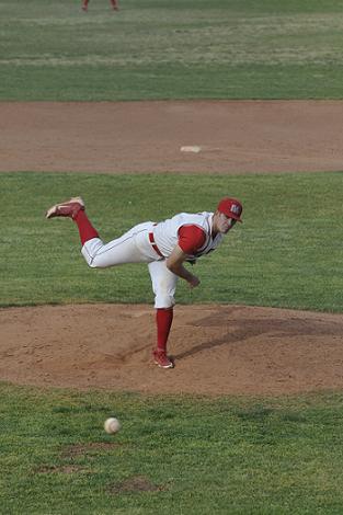 Senior pitcher Marshall Shill tossed a complete game with seven strikeouts as Mingus Union High School run-ruled Flagstaff High School on Friday, April 11, 14-4.