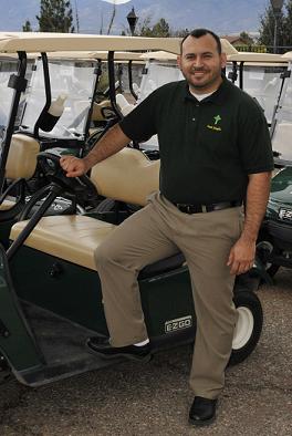 Tony Hernandez, the athletic director at St. Joseph’s Catholic School, is also its new golf coach. While St. Joseph’s is a kindergarten to eighth-grade school, its golfers will compete against high school teams.
