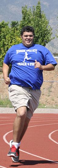 Bo Hickey of Camp Verde recently won two gold medals in the Arizona Special Olympics. He had a 20-foot softball throw and ran the 50-meter dash in 10.65 seconds.