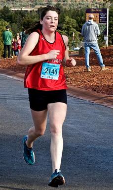Penny Fenn, 17, finished the Sedona Marathon 10K third among all girls Jan. 29, with a time under 43 minutes. The incoming senior at Mingus Union High School won her second straight Arizona Diamondbacks Race Against Cancer, taking the 5K in just over 18 ½ minutes.