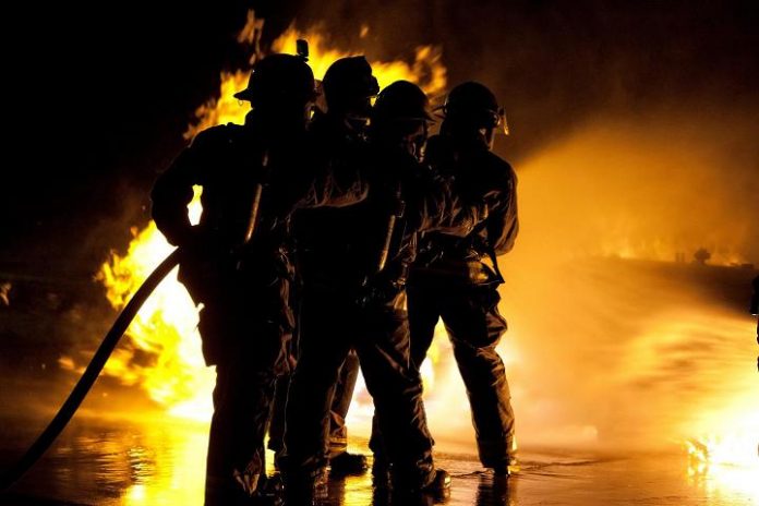 High school students in Valley Academy for Career and Technology Education’s fire science certification program get hands-on experience fighting training fires. According to VACTE Superintendent Bob Weir, graduates often come out of high school and enter the firefighting field earning between $40,000 to $60,000 per year.