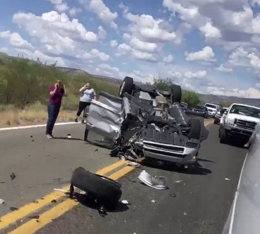 Driver airlifted after head-on collision on Beaverhead Flat Road