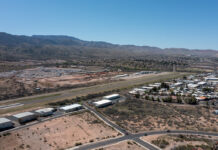 Group talks airport, Embry-Riddle flights