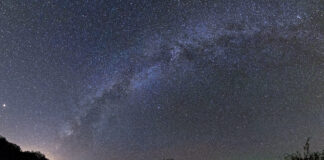 Terrestrial town celebrates the celestial dark